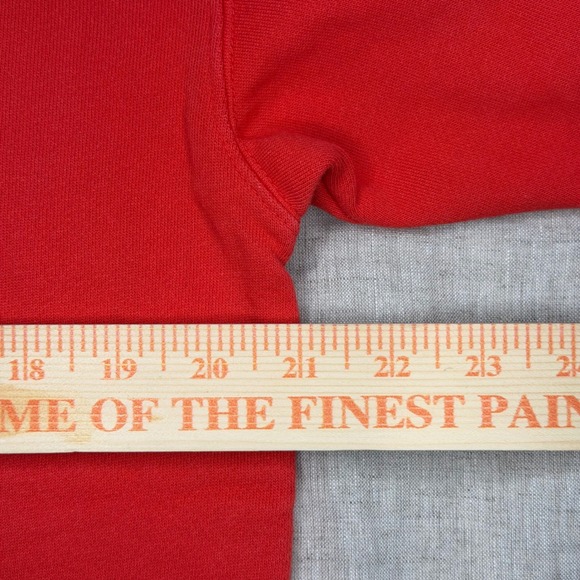 Morgan Wallen Crewneck Sweatshirt Small Red One Night At A Time 865 Tour Merch - Picture 7 of 7